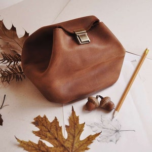Leather makeup bag organizer Makeup bag leather dopp kit Bachelorette bags