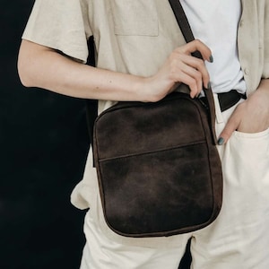 Mini crossbody bag leather bag women small leather purse