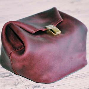 Borsa da toilette in pelle da donna Borsa per il trucco Monogram Piccola borsa per il trucco