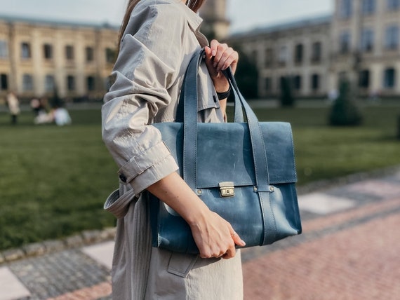 Etsy leather laptop bag new arrivals