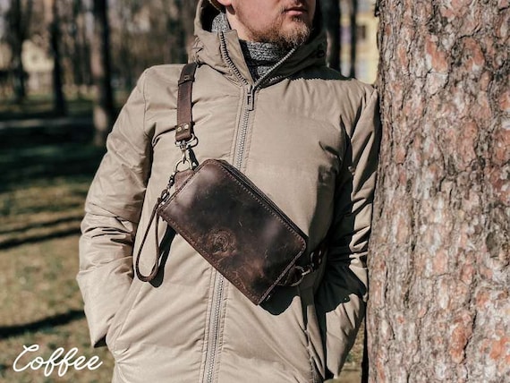 Bolso hombre bandolera piel new arrivals