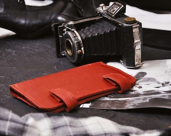 Cartera de piel para mujer Cartera unisex