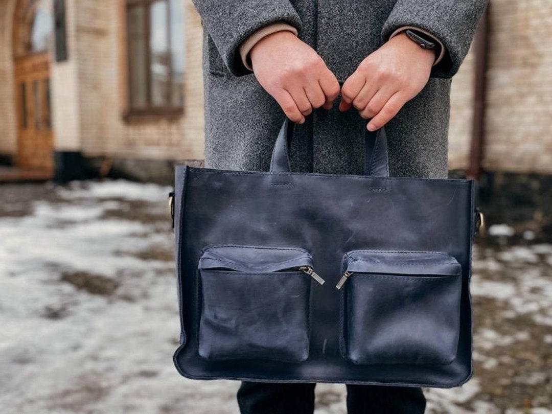 Amazon.com: Large Briefcases For Men Work Bag Laptop Case