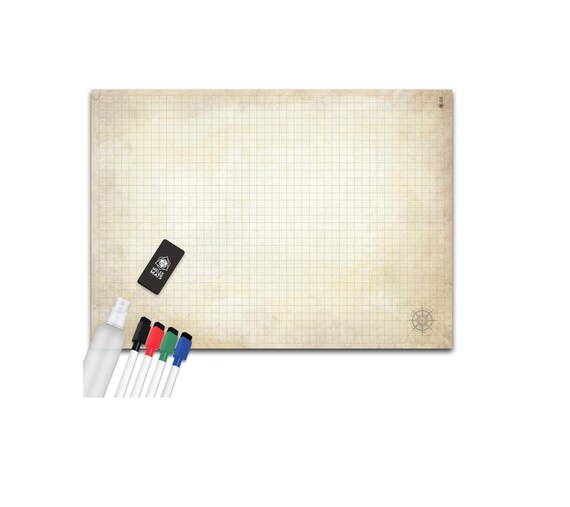 Battle Grid Game Mat Ultra Durable Polymer Material Role Etsy