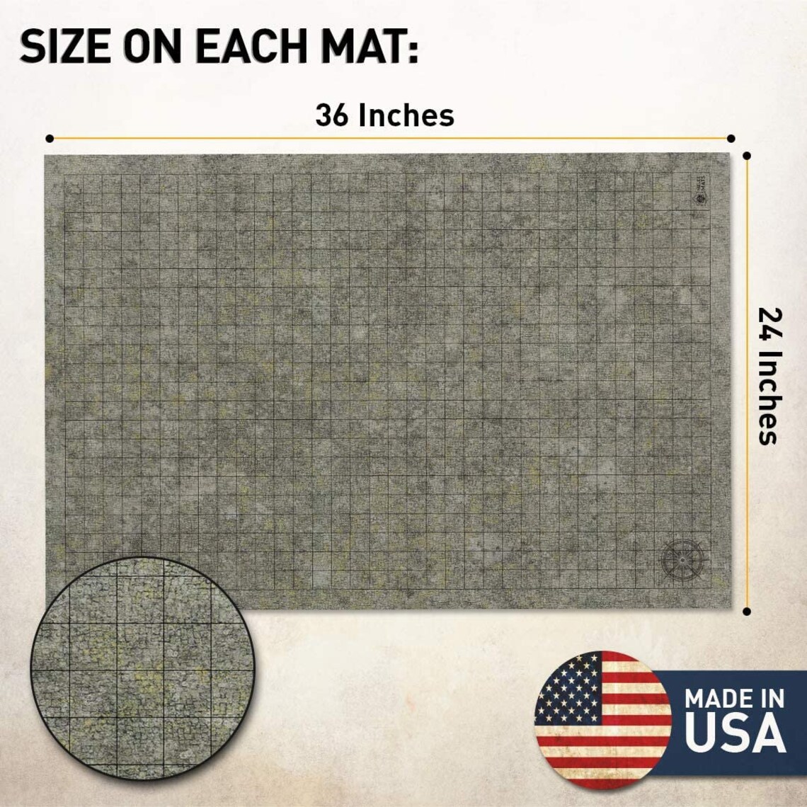 Melee Mats Battle Grid Game Mat 2 Pack Double Sided 24x36 Etsy