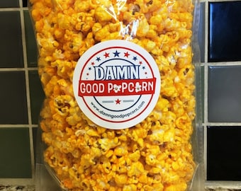 2 Large Bags Extra Cheese Please Gourmet Cheddar Cheese Popcorn