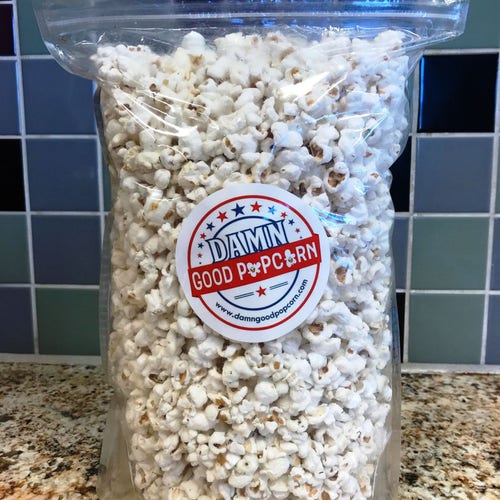 Dill Pickle Flavored Popcorn 7 Oz Bag Etsy