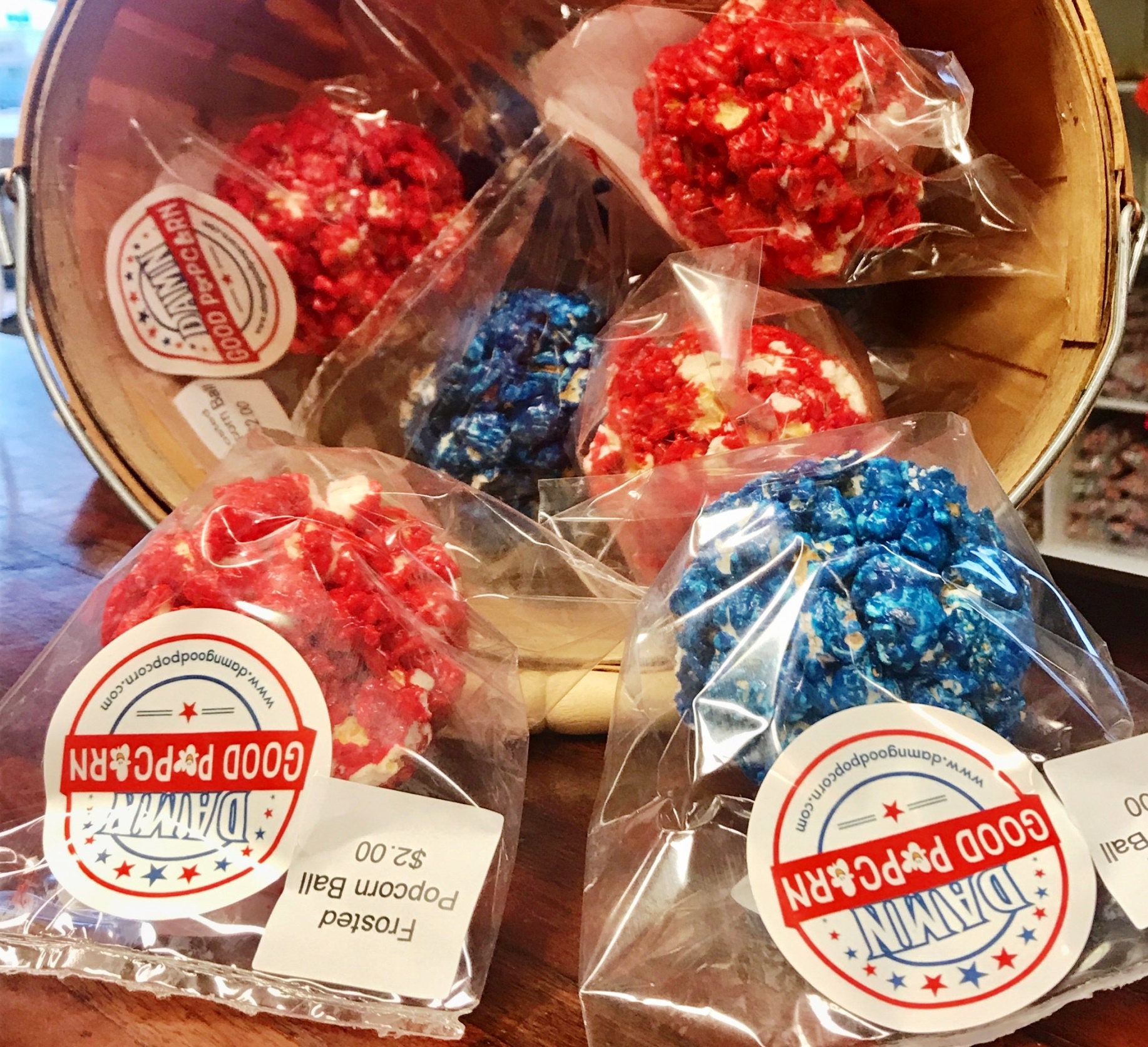 24 Gourmet Custom Fruit Flavored Popcorn Balls Pick Your Etsy