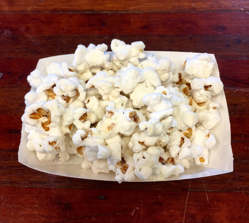 Dill Pickle Flavored Popcorn 7 Oz Bag Etsy
