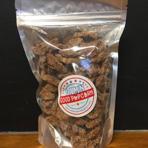 Frosted Cinnamon Sugar Vanilla Pecans 8 Ounces Candied Pecans