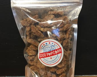 Frosted Cinnamon Sugar Vanilla Pecans 8 Ounces Candied Pecans