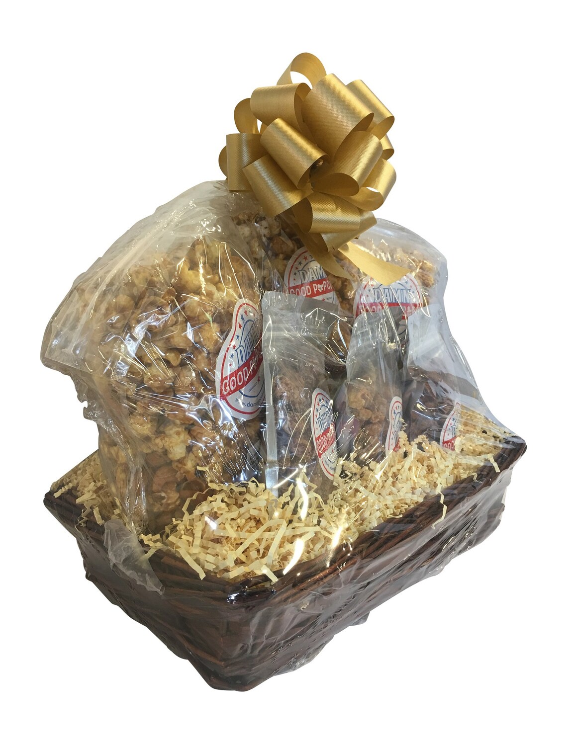 Nut Lovers Gift Basket Caramel Cashew Caramel Pecan Popcorn Etsy