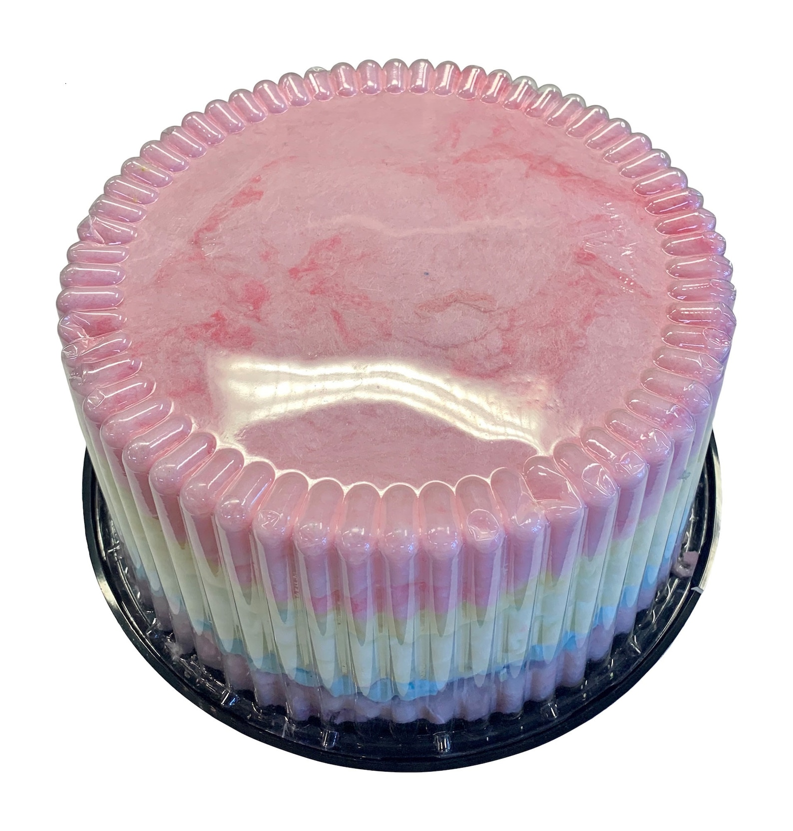 Personalized Cotton Candy Rainbow Cake Cotton Candy Birthday Etsy