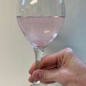 12 Gender Reveal Cotton Candy Glitter Bombs for Drinks Pick Your Color