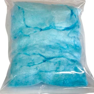20 petits sacs de barbe à papa en sachets par portion, 2 saveurs au choix