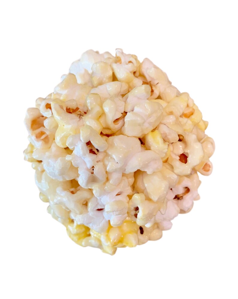 12 Marshmallow Popcorn Balls Soft Popcorn Balls Etsy
