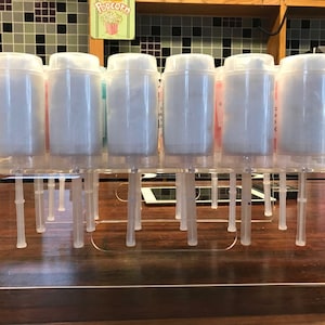 12 Birthday Party Cotton Candy Push Pop Favors Pick Two Flavors