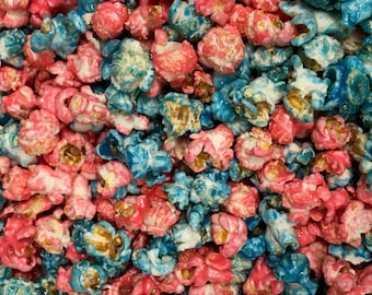 Gender Reveal Popcorn Pink Blue Mixed 3 Gallon Party Bag