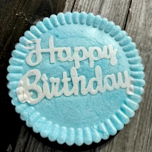 8&quot; Cotton Candy Rainbow Cake With Happy Birthday