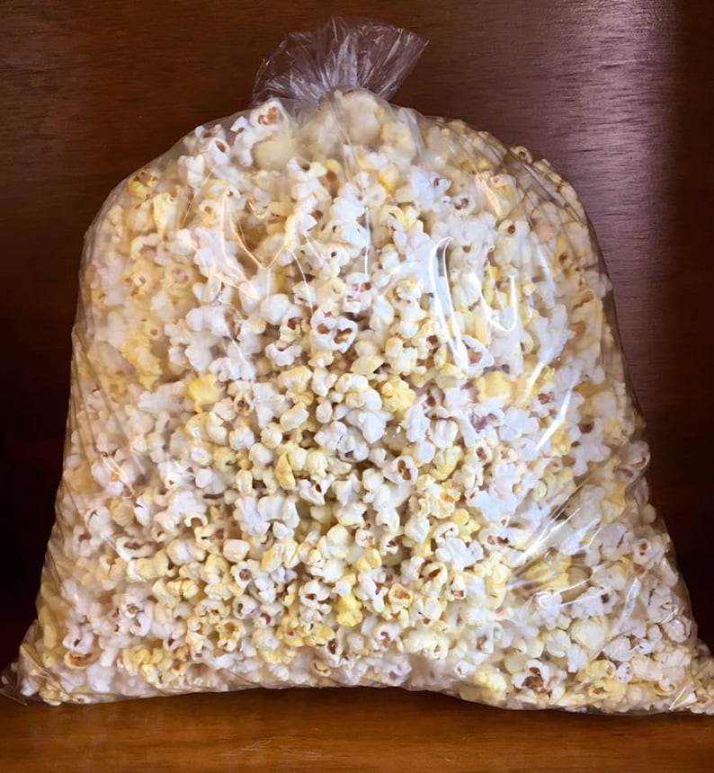 Damn Good Popcorn's 3 Gallon Party Bag of Buttered Popcorn Etsy