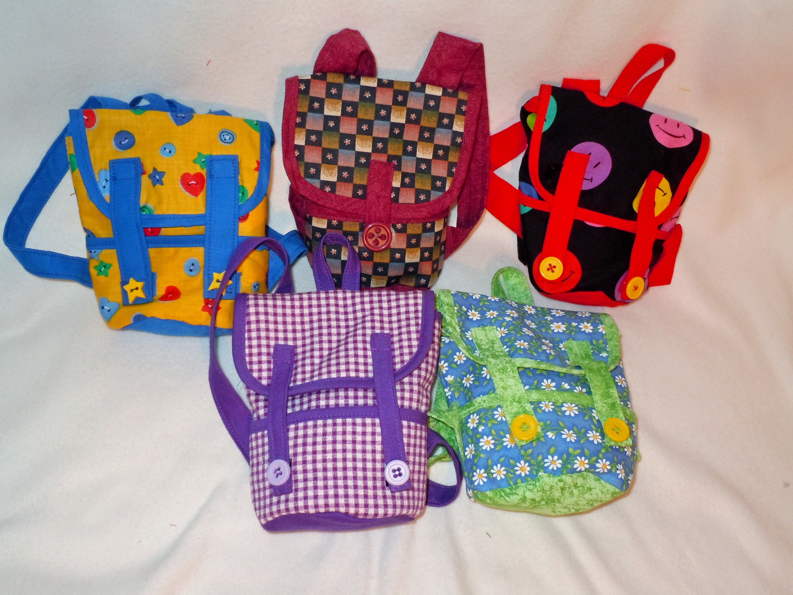 Doll bookbag backpack fits 18 inch doll like American Girl Etsy