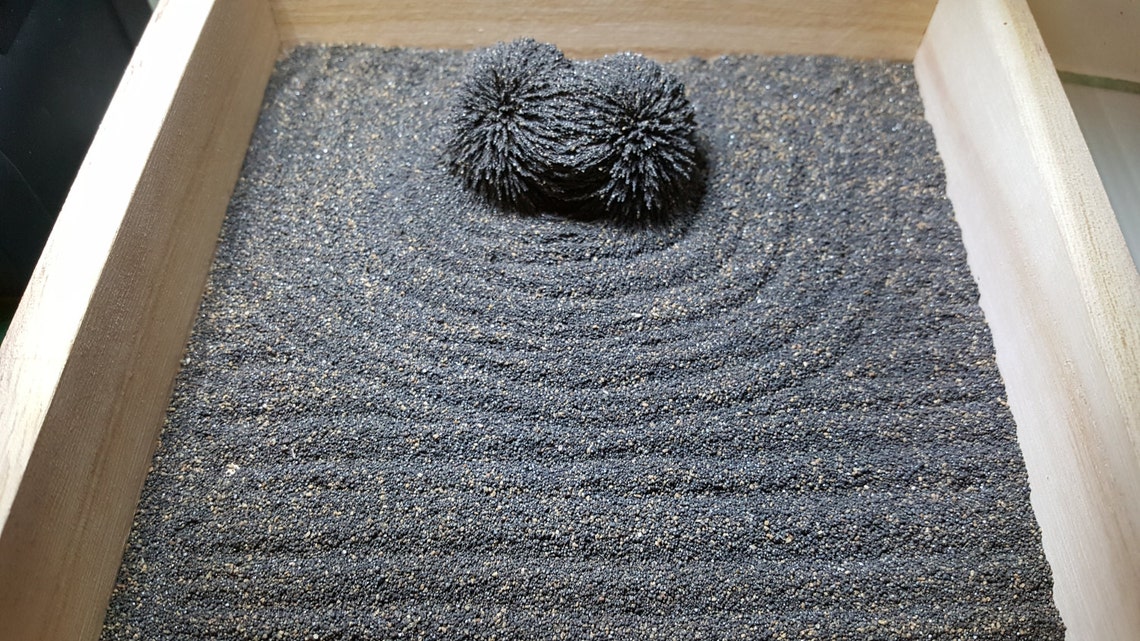 Unique Zen Garden Zen Box Tabletop/Desktop Zen Etsy