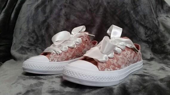 coral converse shoes