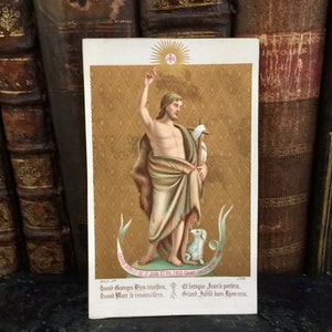 Sällsynt antik from 1886 bild från Frankrike, "Grand Jubilé de St Jean et du Très Saint Sacrement à la Primatiale de Lyon" (Jubilee of St John)