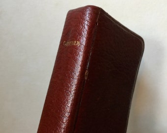 Ancien paroissien en français et latin "Paroissien romain" publié en 1924 par les éditions Brepols Turnhout, livre religieux.