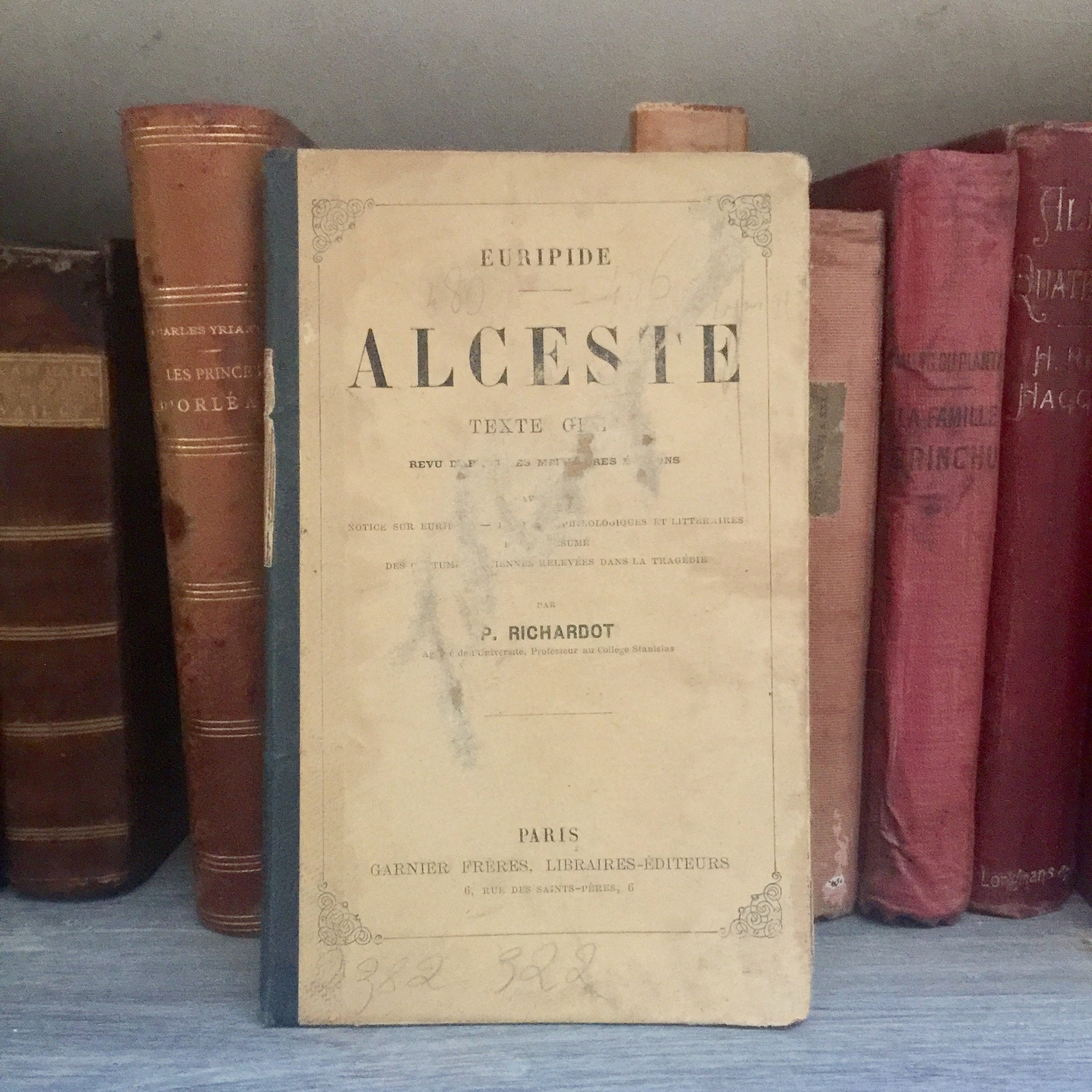 Rare Antique Book From France in Ancient Greek \, image size:2448x2448