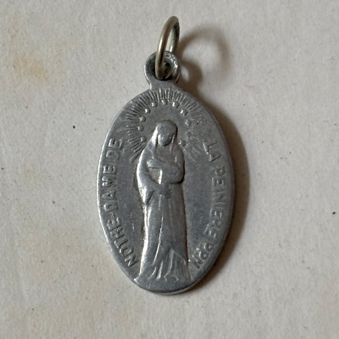 Antique Catholic Pilgrimage Medal From France, Notre Dame De La ...