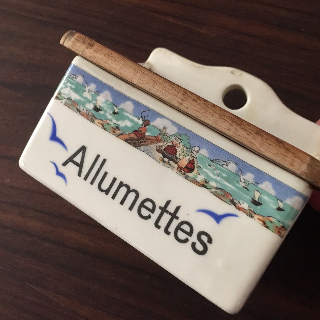 Antique Match Box Made by DITMAR URBACH Czechoslovakia for the Etsy