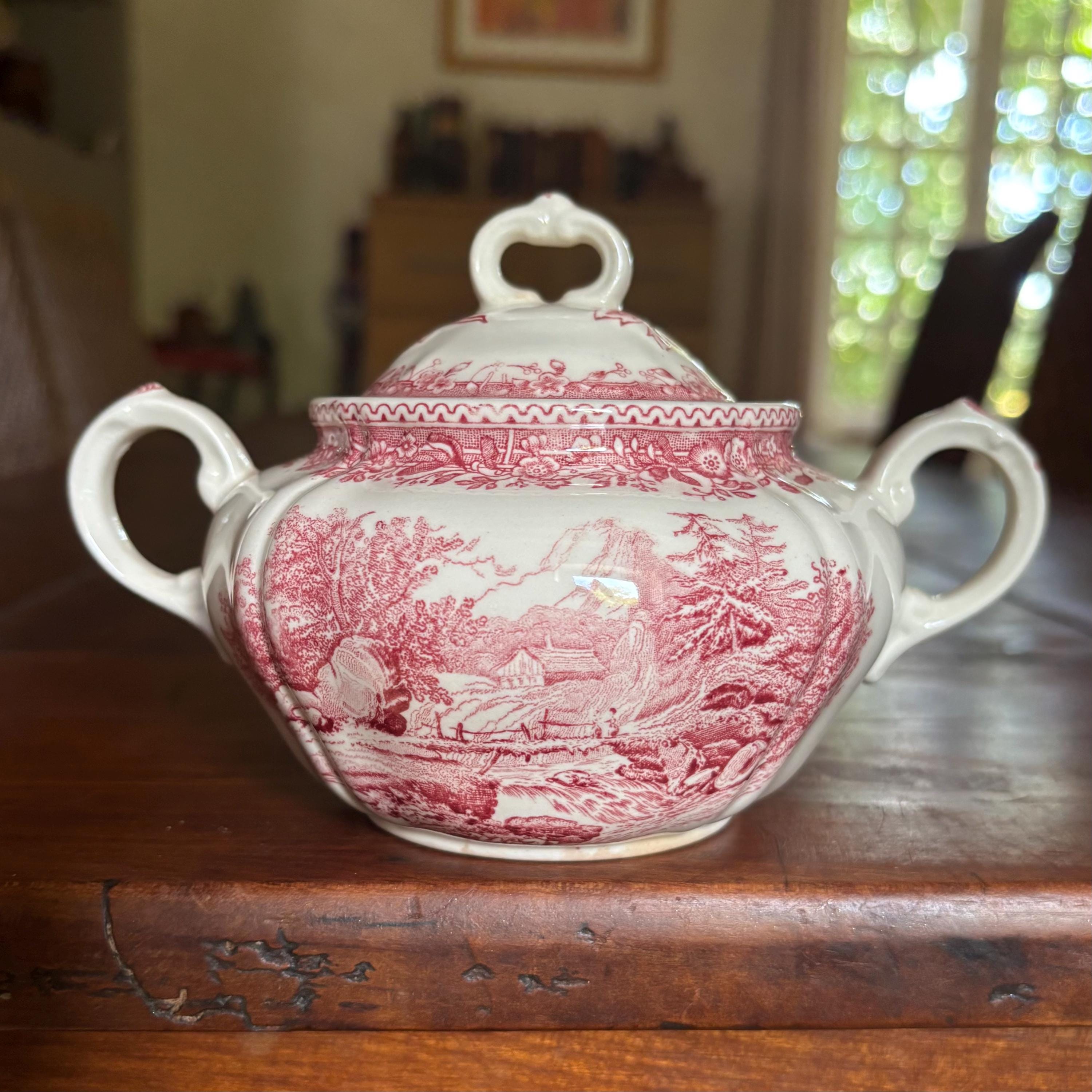 Villeroy Boch Burgenland Red - Etsy