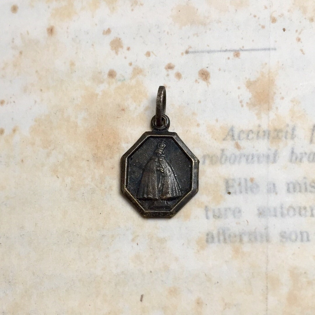 Small Antique Miniature Pilgrimage Medal From France, Notre Dame De La ...