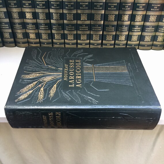 Rare Vintage 1952 Agricultural Encyclopedia in French 