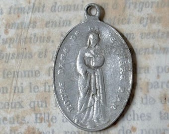 Rare Antique Medal From France, Notre Dame De La Trinité (our Lady of ...