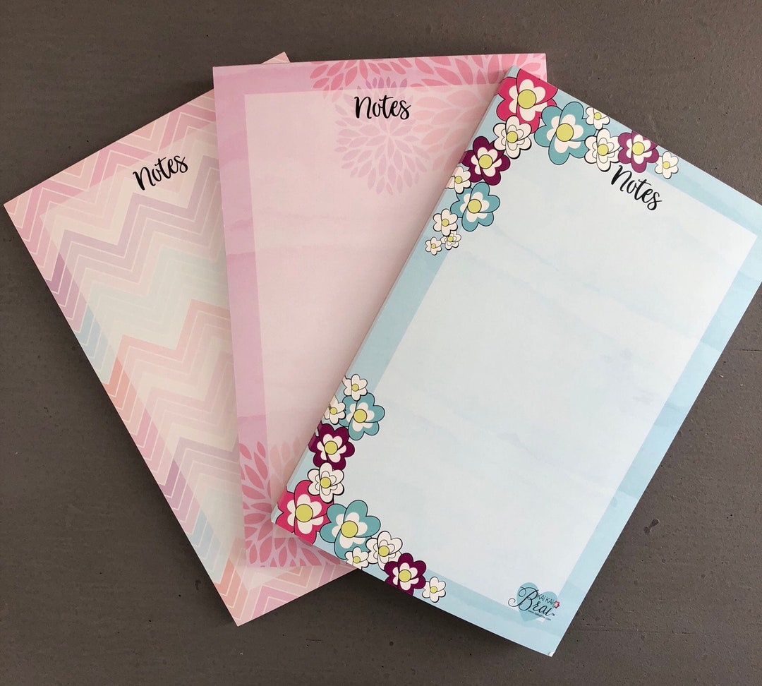 Notes Trio - Set of 3 Notes Pads - Etsy