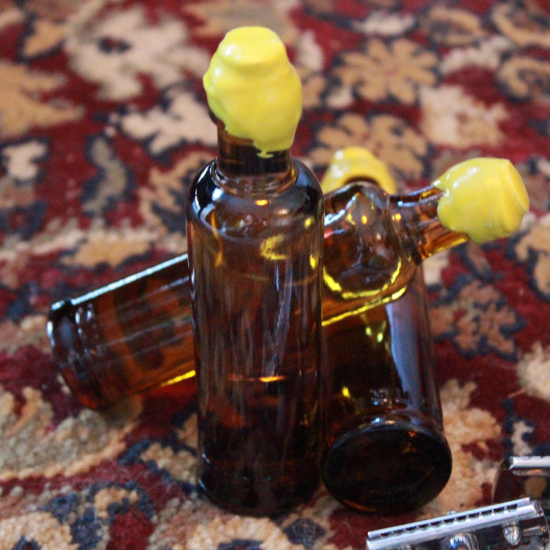 Organic Aftershave Lotion in Vintage VV Glass Bottle DARWIN Classic