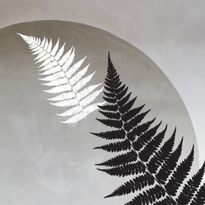 Modern Minimalistic Fern Leaf Nature Vinyl Wall Decal Sticker Houseplant