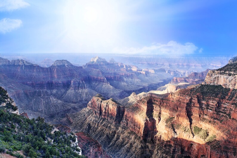 Removable Wall Wallpaper Wall Mural Wall Decal Grand Canyon Arizona Wall Mural Wall Decal Wall Art