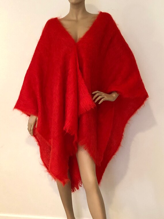 Fabulous Vintage Made In England Mohair Oversized