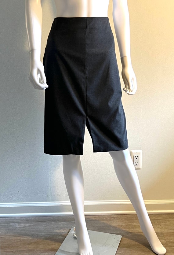 Banana republic grey pencil skirt deals
