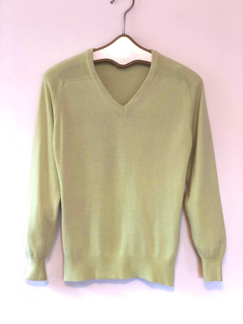 Vintage SOFT as A Cloud Knitwear by Difini 100 ORLON Mint Etsy