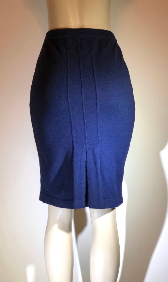 Vintage Couture CHARLES JOURDAN Paris Royal Navy B