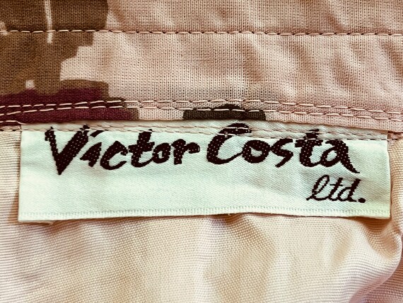 Vintage C1970s High End Victor Costa Pinks Mauve … - image 8