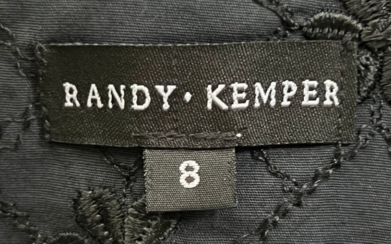 Vintage C1990s Randy Kemper Sleeveless V Neck Lit… - image 7