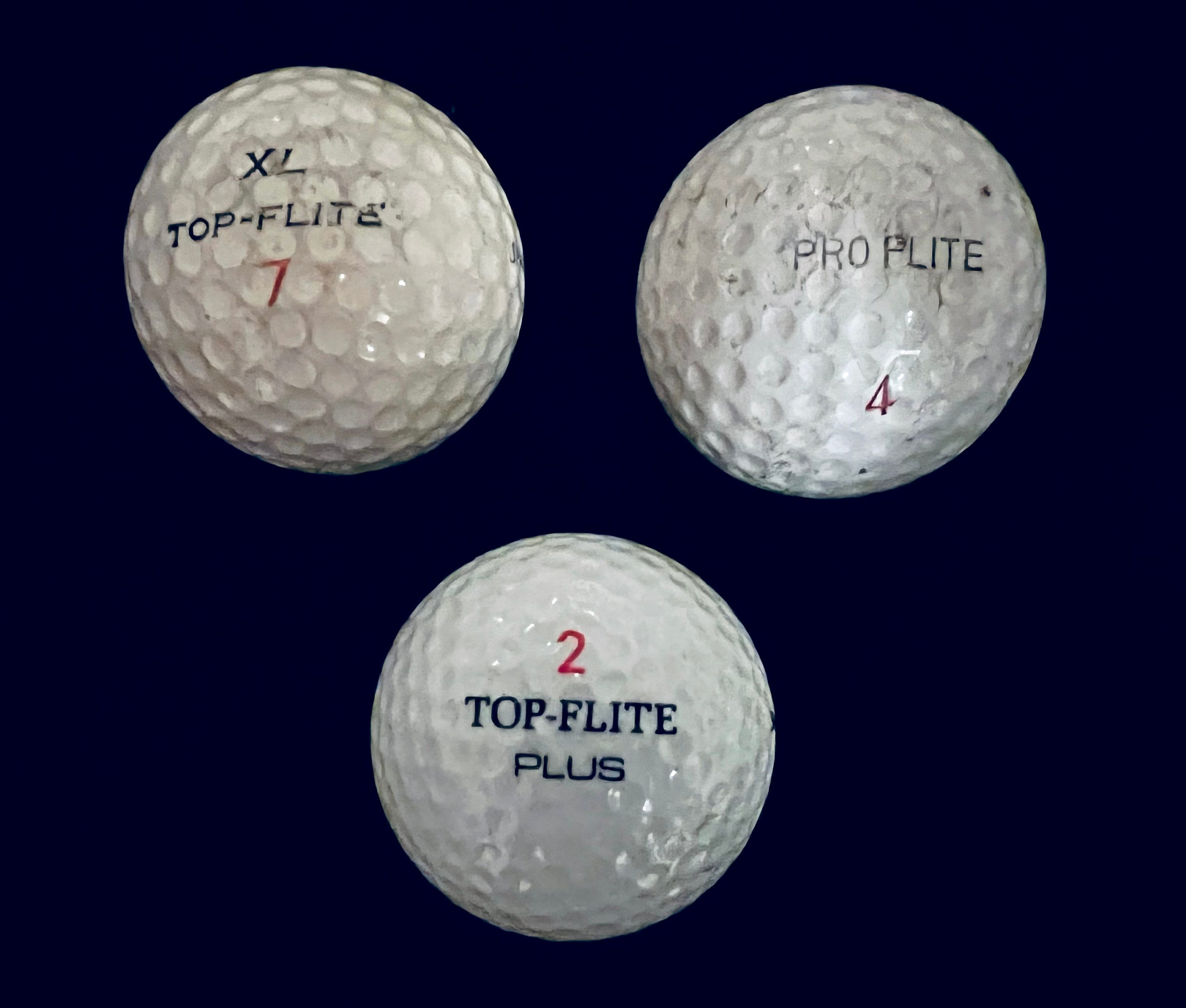 top flite 4 golf balls