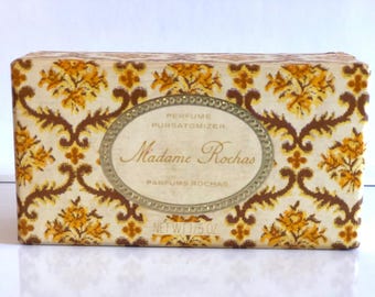 Vintage Marcel Rochas "Madame Rochas" Parfum Purse Atomizer Original Box & Insert