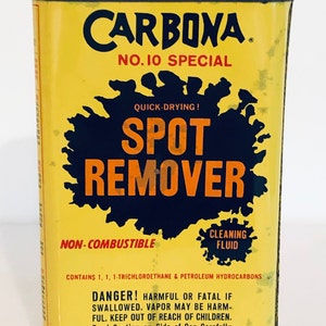 Vintage C1960s Carbona Soapless Lather Rug Upholstery Auto Cleaner
