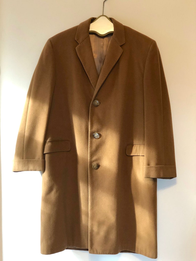 Men's 100% Imported VICUNA Custom Top Coat Overcoat Luxury | Etsy